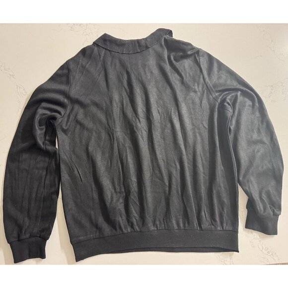 Vintage Alfred Dunner USA Made Size 1X Black & White Collared Sweater Plus Size - Picture 6 of 9